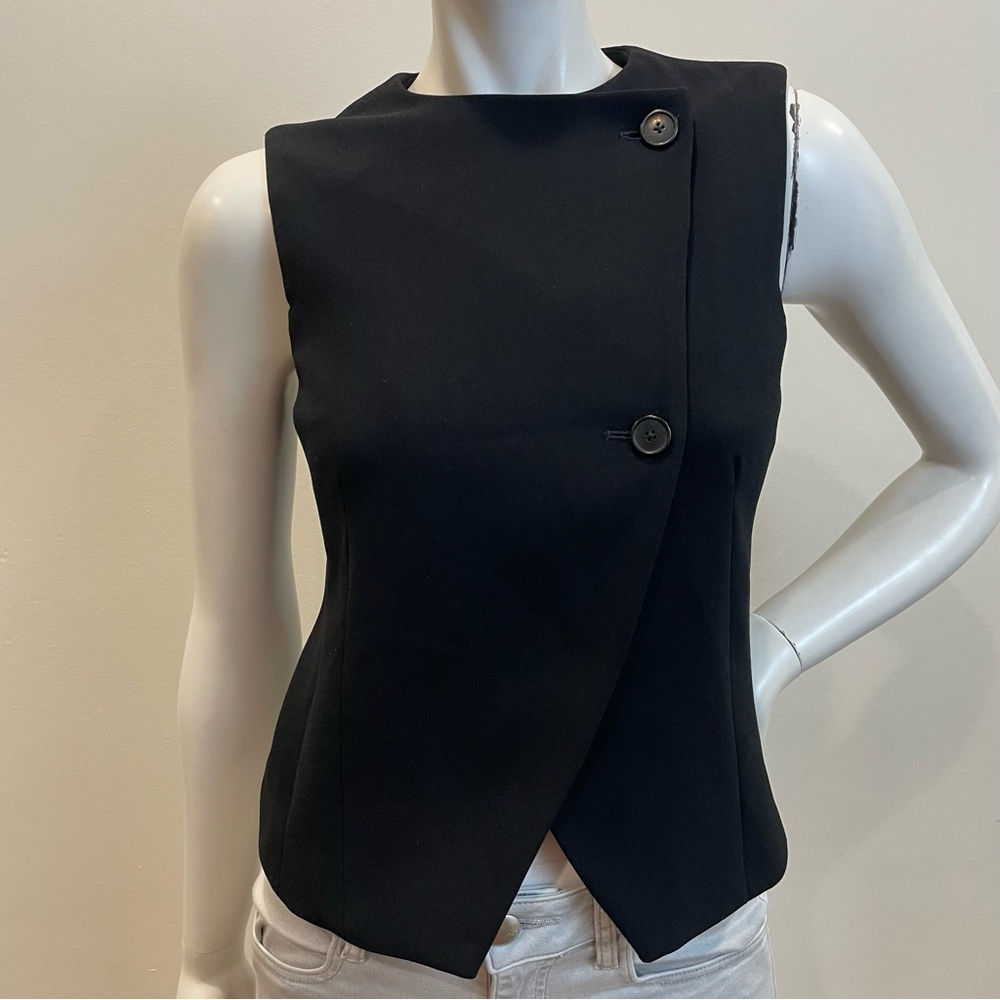 Zara Black Sleeveless Tank Top - Picture 2 of 8